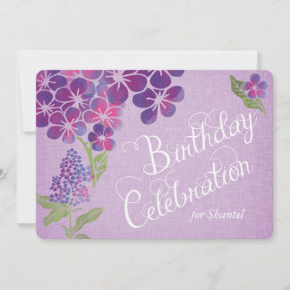 Overtredingen op Aangepaste dag van Lavender Linen Kaart