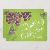 Overtredingen op groene linen Aangepaste dag uitno Kaart (Voorkant / Achterkant)