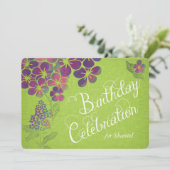 Overtredingen op groene linen Aangepaste dag uitno Kaart (Staand voorkant)