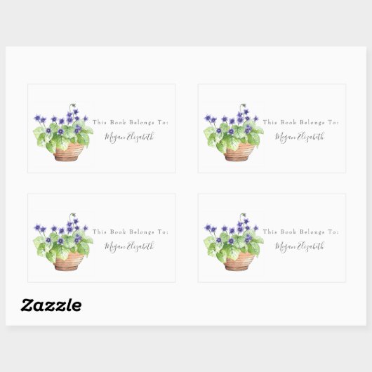 Overtredingen Rechthoekige Sticker (Vel)