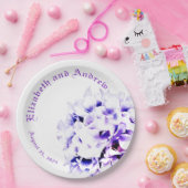 Overtredingen van legant papieren bordje (Feest)