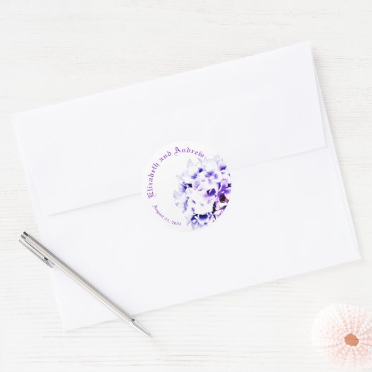 Overtredingen van legant ronde sticker (Envelop)