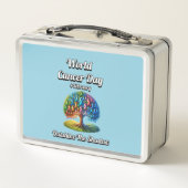 Overtrof de schaduw. Wereldkankerdag (Achterkant)