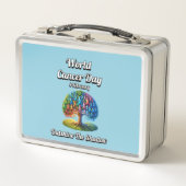 Overtrof de schaduw. Wereldkankerdag (Voorkant)