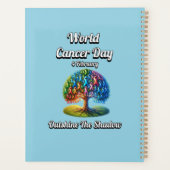 Overtrof de schaduw. Wereldkankerdag Planner (Achterkant)