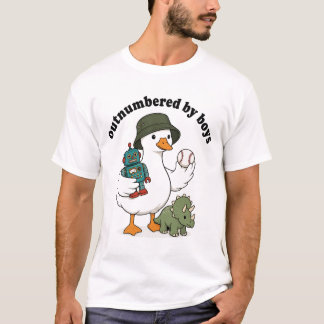 Overtroffen Door Jongens Moederdag T-shirt