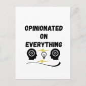 Overtuigd van alles briefkaart (Voorkant)