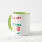 Overtuigd van alles mok (Voorkant links)