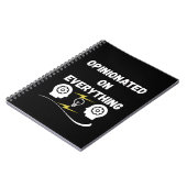 Overtuigd van alles notitieboek (Linkerzijde)