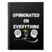 Overtuigd van alles notitieboek (Voorkant)