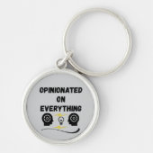 Overtuigd van alles sleutelhanger (Voorkant)