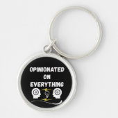 Overtuigd van alles sleutelhanger (Voorkant)