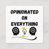 Overtuigd van alles vierkante visitekaartje (Achterkant)