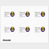 Overtuiging, Aristoteles citaat stickers (Vel)