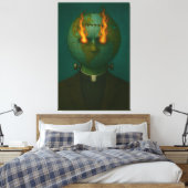 Overtuiging Canvasprint Canvas Afdruk (Insitu (Slaapkamer))