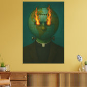 Overtuiging Canvasprint Canvas Afdruk (Insitu (Woonkamer))