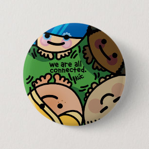 overtuiging. ronde button 5,7 cm