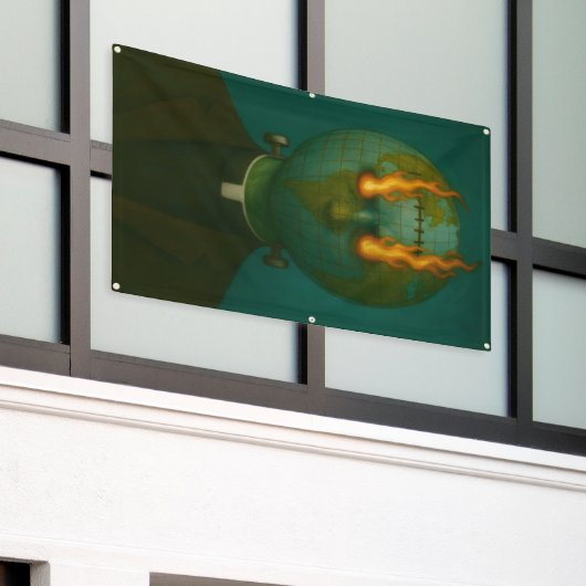 Overtuigingsbanner Spandoek (Buitenkant Gebouw)