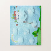 Overval over de wolken legpuzzel (Verticaal)