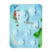 Overval over de wolken magneet (Verticaal)