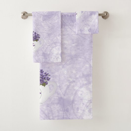 Overvallen in theepot bad handdoek (Insitu)