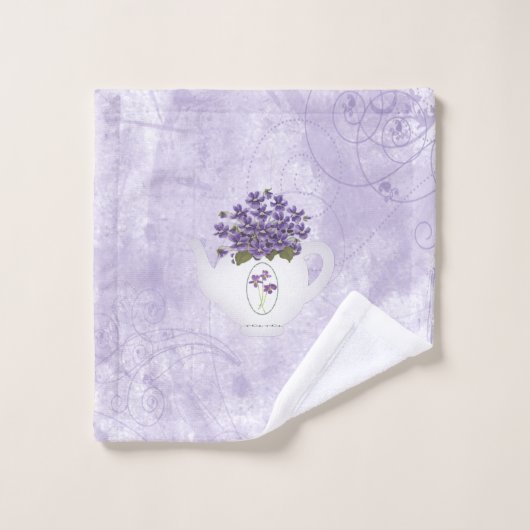 Overvallen in theepot bad handdoek (Wasdoekje)