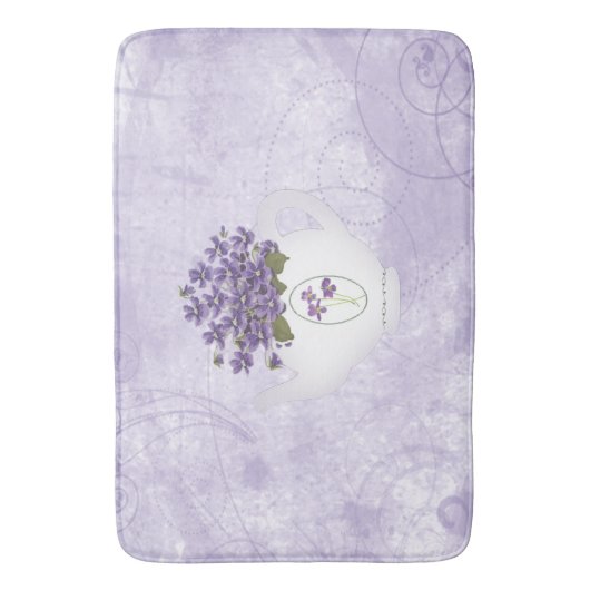 Overvallen in theepot badmat (Voorkant Verticaal)