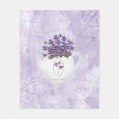 Overvallen in theezakje fleece deken (Voorkant)