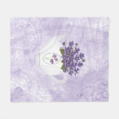 Overvallen in theezakje fleece deken (Voorkant (Horizontaal))