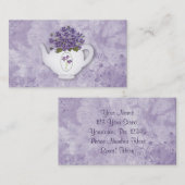 Overvallen in Visitekaartje theepot (Voorkant / Achterkant)