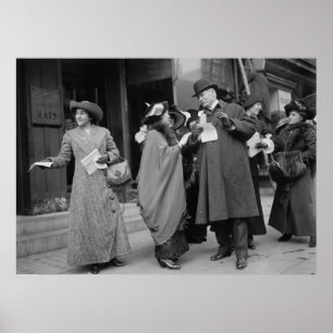 overvallen vrouwen, 1913 poster