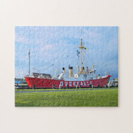 Overvalt Lightship, Delaware Jigzaag Puzzle Legpuzzel