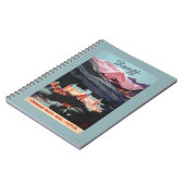 Overview met de Banff Springs Hotel Poster Notitieboek (Linkerzijde)