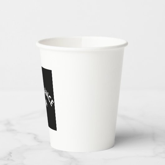 Overvloed 2024 - Papieren beker (Links)