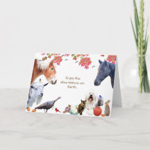 Overvloed aan aarde:HappyThanksgiving Holiday Kaar