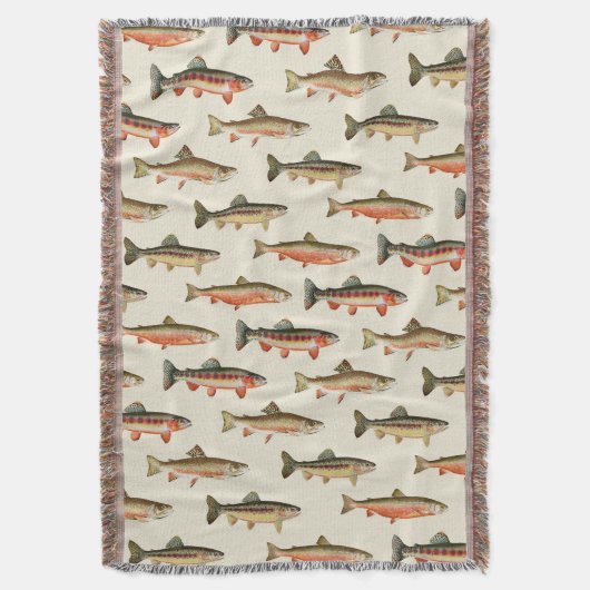 Overvloed aan forel room deken (Voorkant Verticaal)