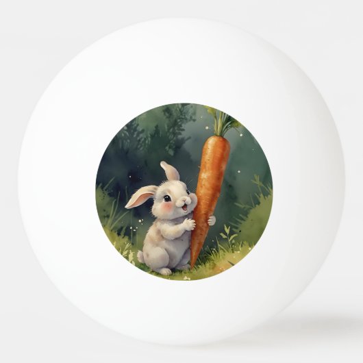 Overvloed aan konijnen pingpongbal (Achterkant)