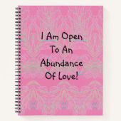 Overvloed aan Notitieboek van de liefde (Voorkant)