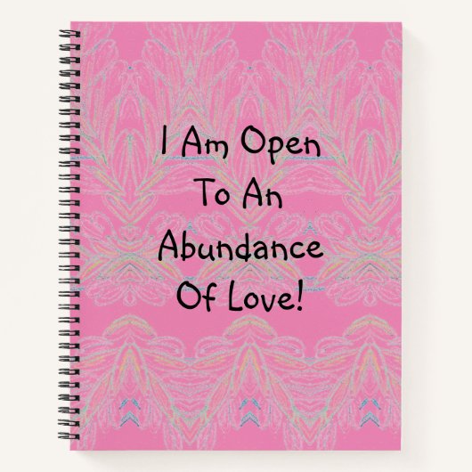 Overvloed aan Notitieboek van de liefde (Voorkant)