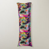 Overvloed aan vlinders lichaamskussen (Voorkant Verticaal)