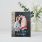 Overvloed aan zwangerschapsverlof Aankondiging bri (Staand voorkant)