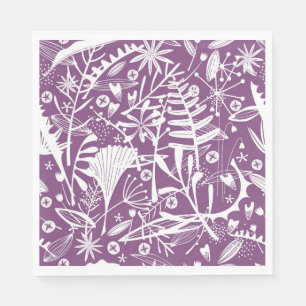 Overvloed botanische berry Party Napkin Servet