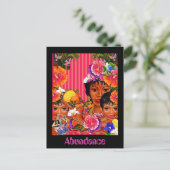 Overvloed Briefkaart (Staand voorkant)