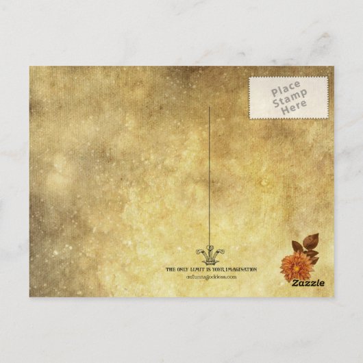 overvloed briefkaart (Achterkant)