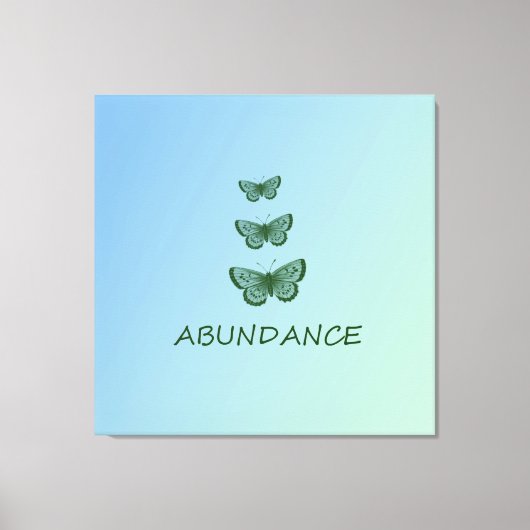 Overvloed Canvas Afdruk (Voorkant)