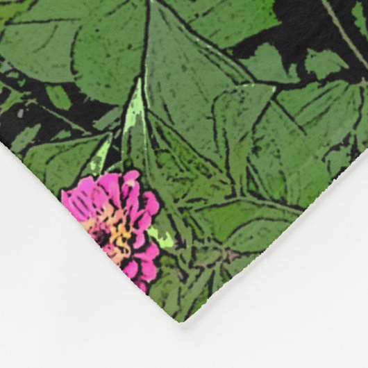 Overvloed Fleece Deken (Hoek)
