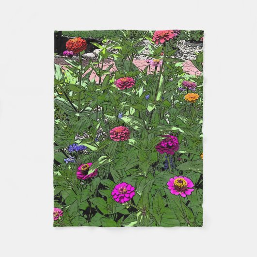Overvloed Fleece Deken (Voorkant)