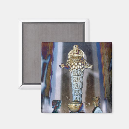 Overvloed: Godin Diana van Efeze Magneet (Voorkant / Achterkant)