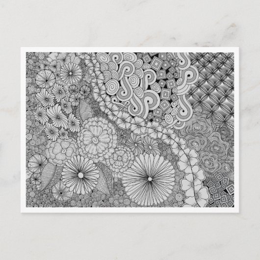 Overvloed in bloei - Kleurrijke Briefkaarten (Voorkant)