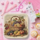 Overvloed van de herfst: overvloedig feest papieren bordje (Feest)